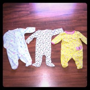 ❣️❣️BABY GIRL NIGHTY BUNDLE - 3 MO GUC❣️💕